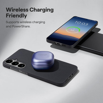 MagSafe cover til Xiaomi 17 Ultra, Techsuit, Aramid Fiber, Sort