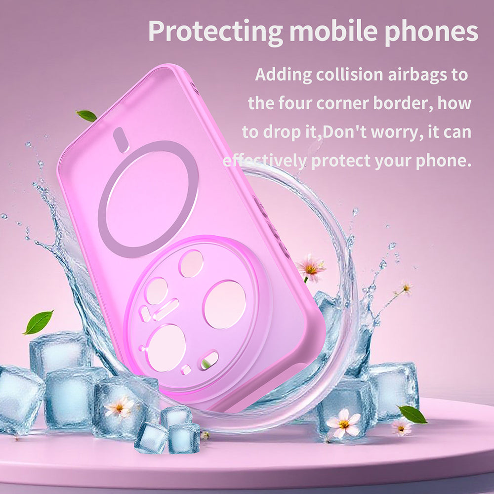 MagSafe cover til Xiaomi 17 Ultra, Techsuit, HaloFrost II, Pink