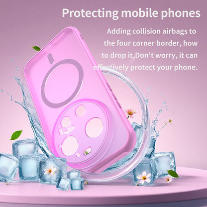 MagSafe cover til Xiaomi 17 Ultra, Techsuit, HaloFrost II, Pink