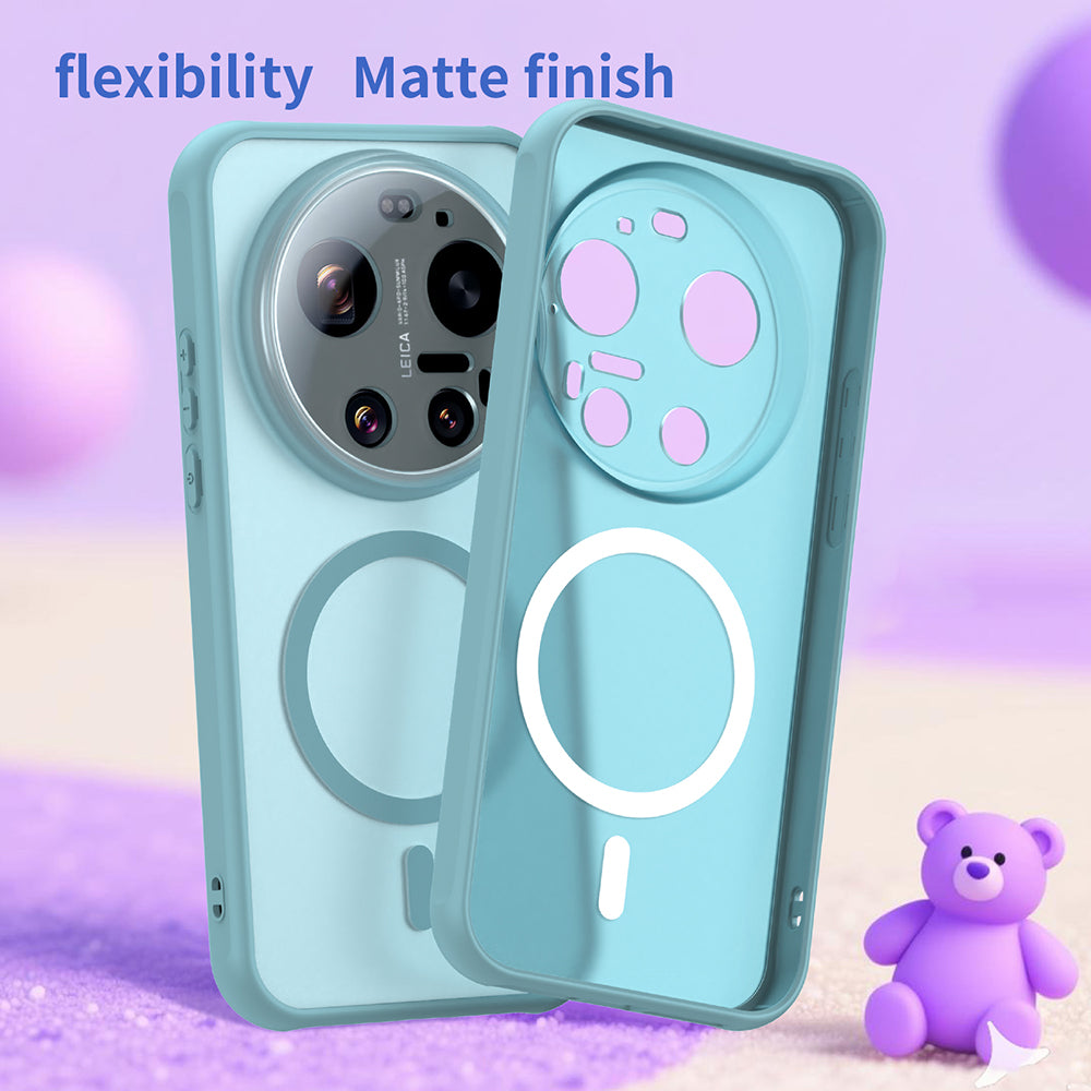 MagSafe cover til Xiaomi 17 Ultra, Techsuit, HaloFrost II, Lys Grøn