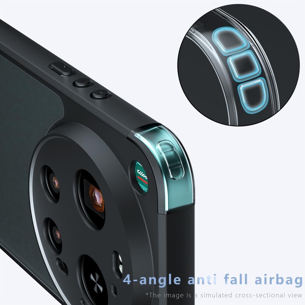 MagSafe cover til Xiaomi 17 Ultra, Techsuit, PureFrost, Satin Sort