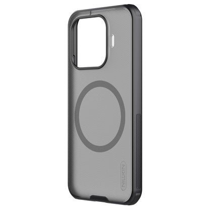 MagSafe Case for Xiaomi 17T, Nillkin, Super Shield Pro, Black Satin Transparent