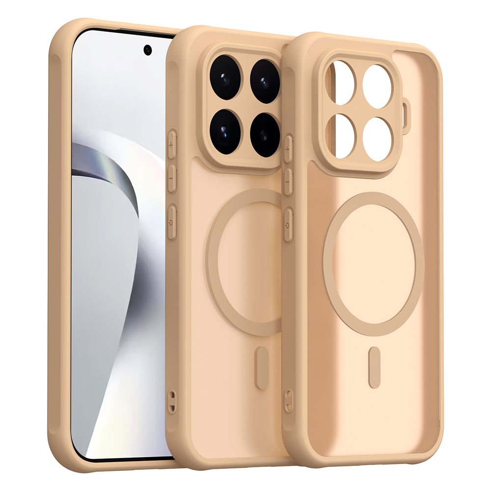 MagSafe-etui til Xiaomi 17T, Techsuit, HaloFrost II, Guld