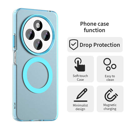 MagSafe-etui til Xiaomi Poco C75 / Redmi 14C, Techsuit, CandyCase, Blå