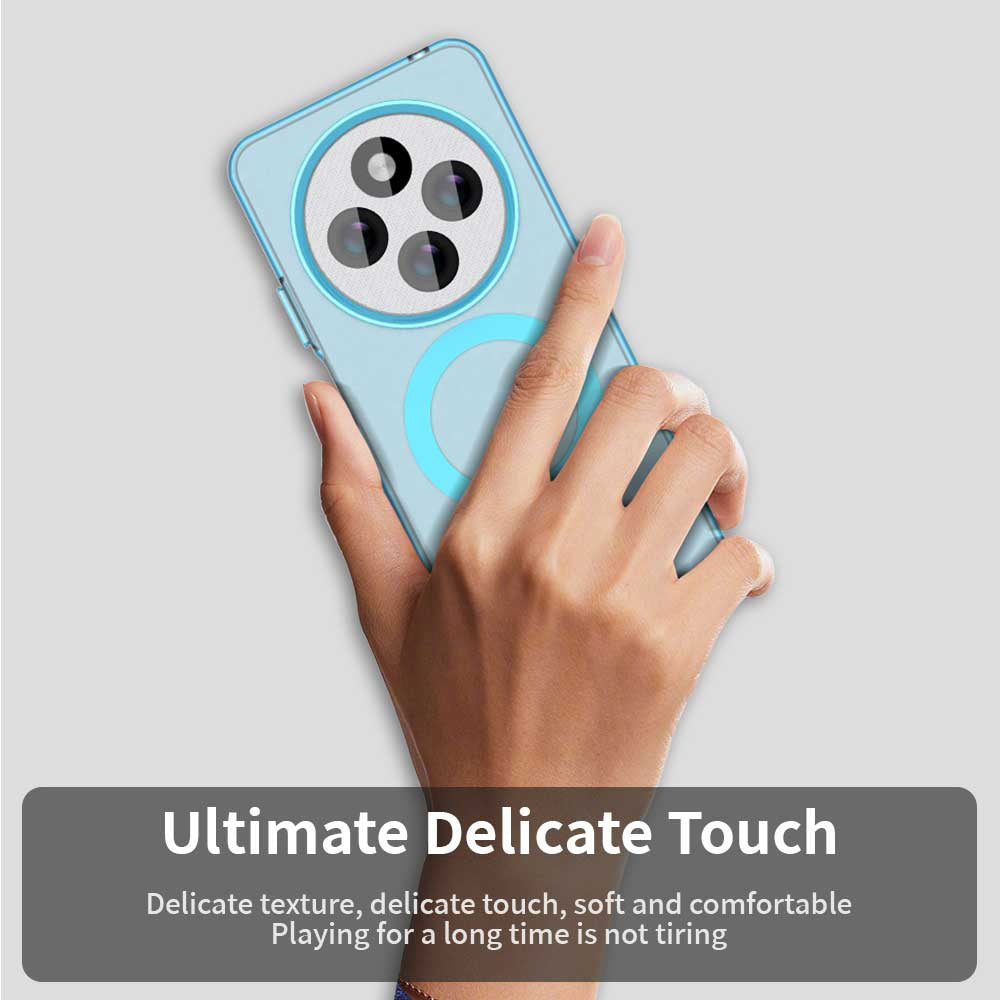 MagSafe-etui til Xiaomi Poco C75 / Redmi 14C, Techsuit, CandyCase, Blå