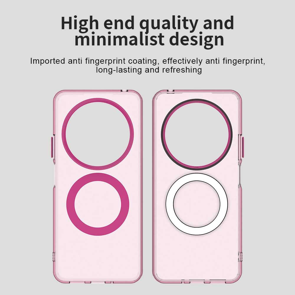 MagSafe-etui til Xiaomi Poco C75 / Redmi 14C, Techsuit, CandyCase, Lyserød