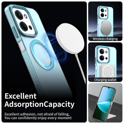 MagSafe-etui til Xiaomi Poco C85 4G / Redmi 15C 5G / 15C 4G, Techsuit, CandyCase, Blå