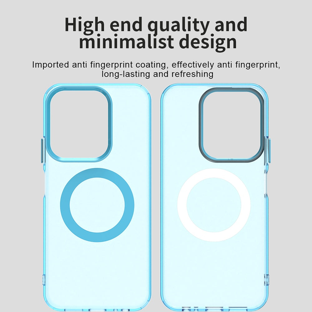 MagSafe-etui til Xiaomi Poco C85 4G / Redmi 15C 5G / 15C 4G, Techsuit, CandyCase, Blå