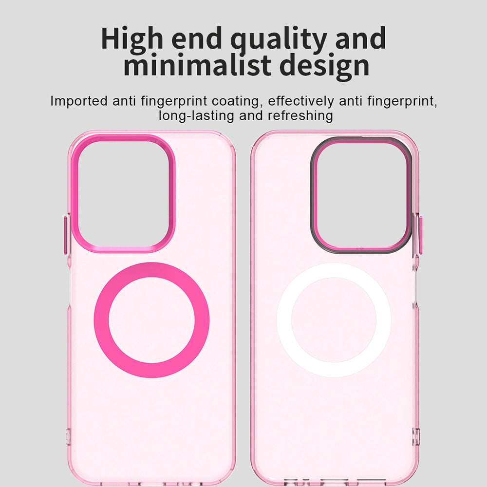 MagSafe-etui til Xiaomi Poco C85 4G / Redmi 15C 5G / 15C 4G, Techsuit, CandyCase, Pink