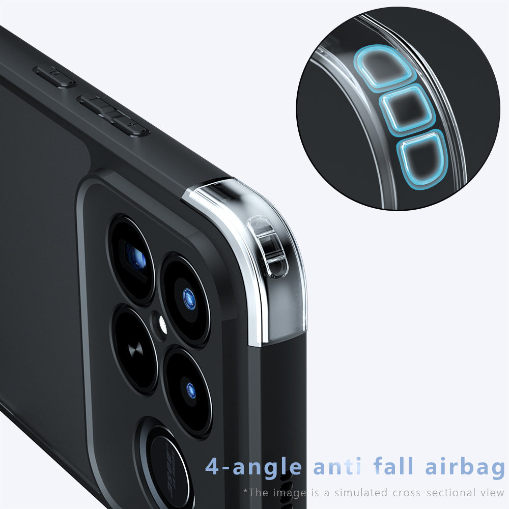 MagSafe cover til Xiaomi Poco F8 Ultra, Techsuit, PureFrost, Satin Sort