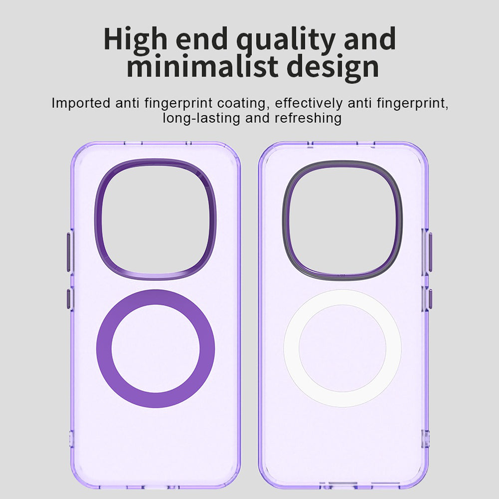 MagSafe Case for Xiaomi Poco M8 Pro / Redmi Note 15 Pro+ 5G, Techsuit, CandyCase, Purple