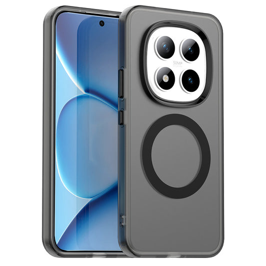 MagSafe cover til Xiaomi Poco M8 Pro / Redmi Note 15 Pro+ 5G, Techsuit, CandyCase, Sort