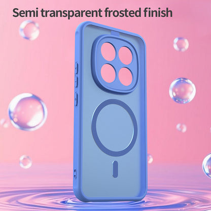 MagSafe cover til Xiaomi Poco M8 Pro / Redmi Note 15 Pro+ 5G, Techsuit, HaloFrost II, Blå