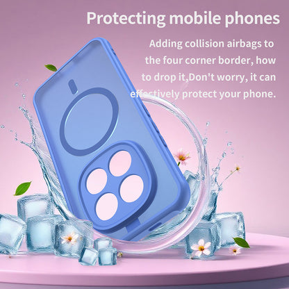 MagSafe cover til Xiaomi Poco M8 Pro / Redmi Note 15 Pro+ 5G, Techsuit, HaloFrost II, Blå