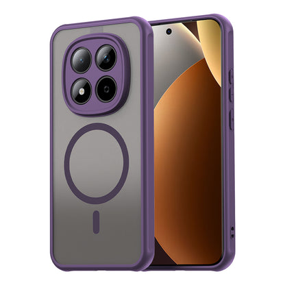 MagSafe cover til Xiaomi Poco M8 Pro / Redmi Note 15 Pro+ 5G, Techsuit, HaloFrost II, Marineblå