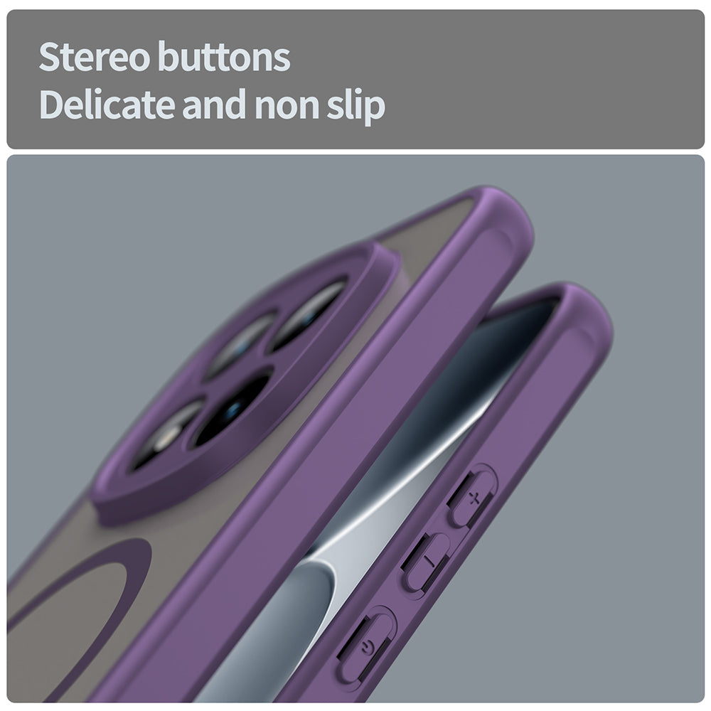 MagSafe cover til Xiaomi Poco M8 Pro / Redmi Note 15 Pro+ 5G, Techsuit, HaloFrost II, Lilla