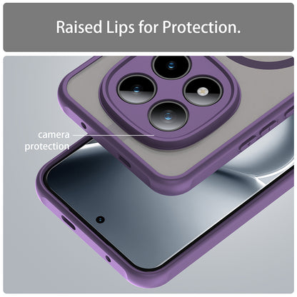 MagSafe cover til Xiaomi Poco M8 Pro / Redmi Note 15 Pro+ 5G, Techsuit, HaloFrost II, Lilla
