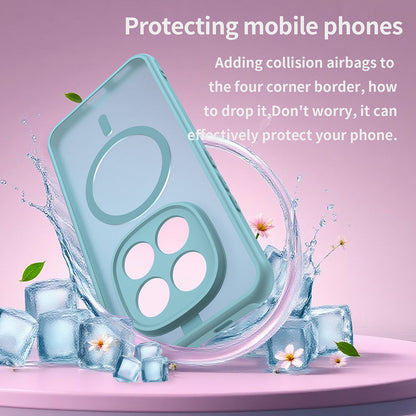 MagSafe cover til Xiaomi Poco M8 Pro / Redmi Note 15 Pro+ 5G, Techsuit, HaloFrost II, Lys Grøn