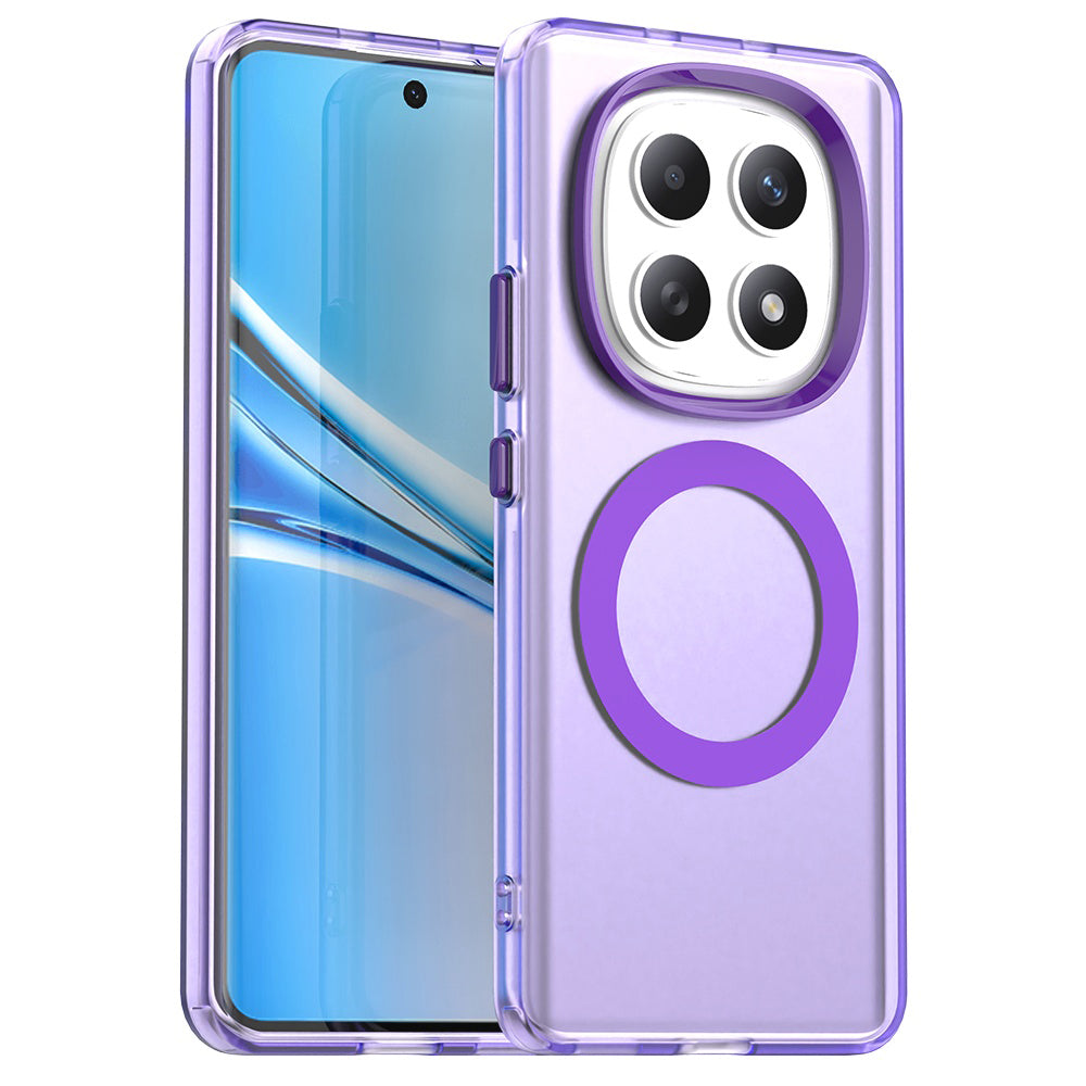 MagSafe cover til Xiaomi Poco M8 / Redmi Note 15 5G / Note 15 4G, Techsuit, CandyCase, Lilla
