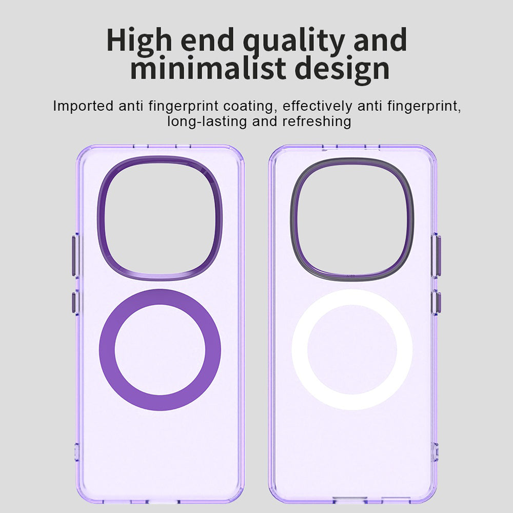 MagSafe cover til Xiaomi Poco M8 / Redmi Note 15 5G / Note 15 4G, Techsuit, CandyCase, Lilla