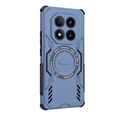 MagSafe-etui til Xiaomi Poco X7 / Redmi Note 14 Pro 5G, Techsuit, ArmorMag, Blå