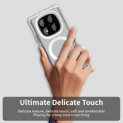 MagSafe Case for Xiaomi Poco X7 / Redmi Note 14 Pro 5G, Techsuit, CandyCase, White