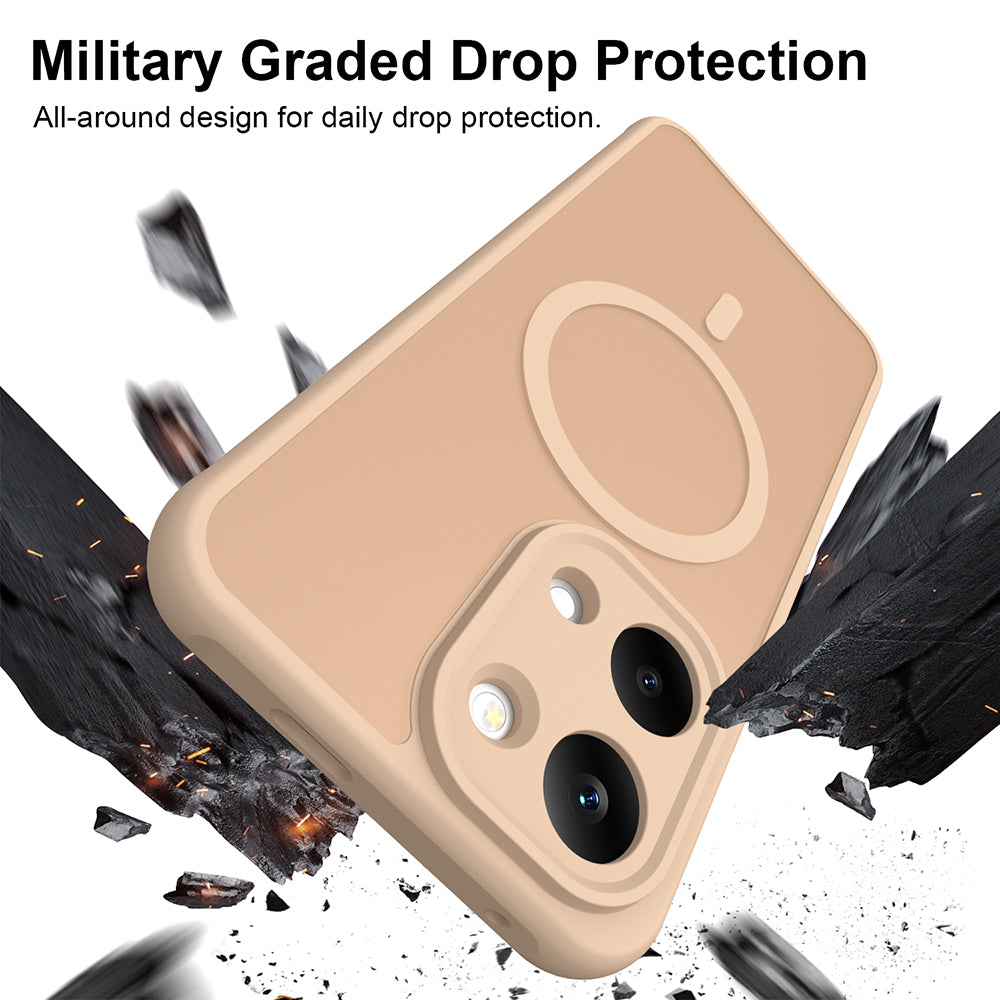 MagSafe-etui til Xiaomi Poco X8 Pro Max, Techsuit, HaloFrost II, Guld