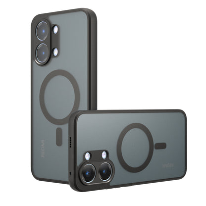 MagSafe-etui til Xiaomi Poco X8 Pro Max, Techsuit, PureFrost, Satin Sort