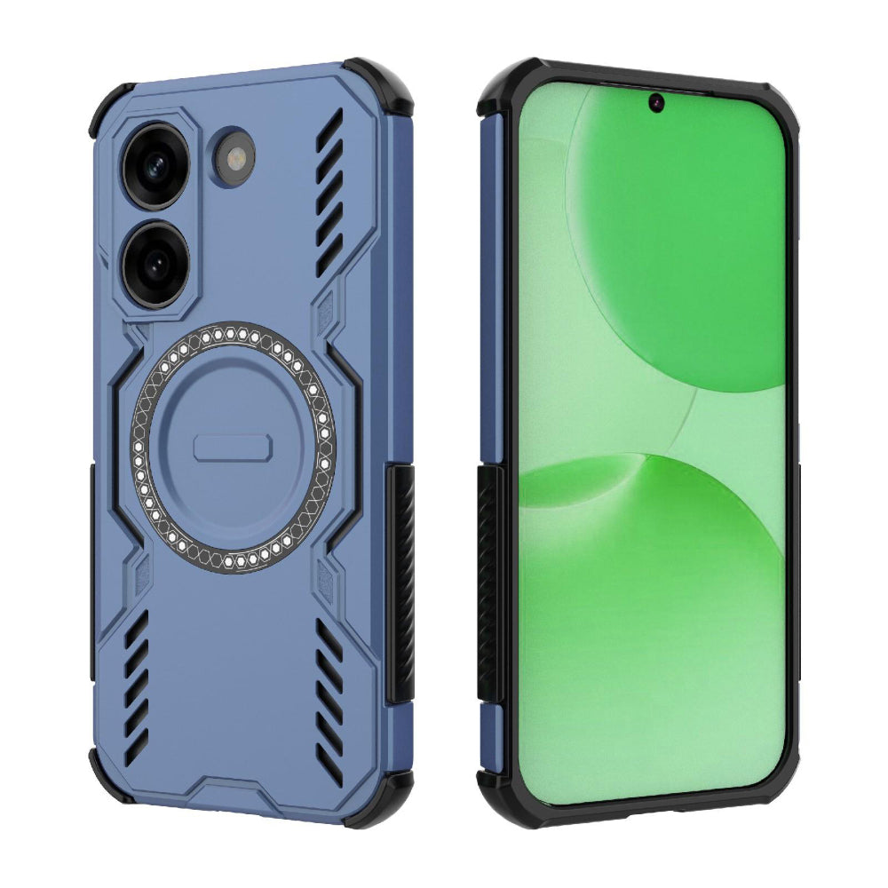 MagSafe-etui til Xiaomi Poco X8 Pro, Techsuit, ArmorMag, Blå