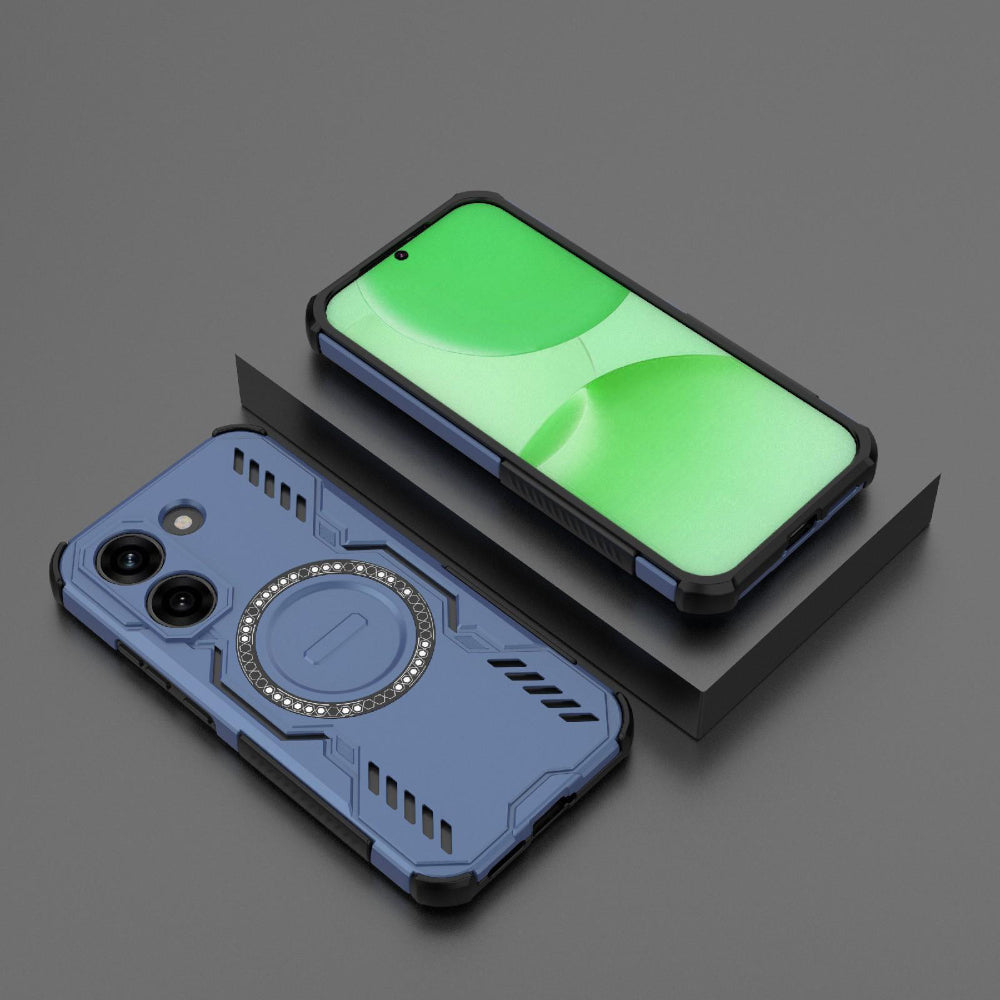 MagSafe-etui til Xiaomi Poco X8 Pro, Techsuit, ArmorMag, Blå