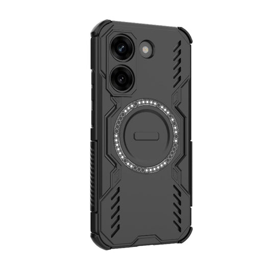 MagSafe Case for Xiaomi Poco X8 Pro, Techsuit, ArmorMag, Black