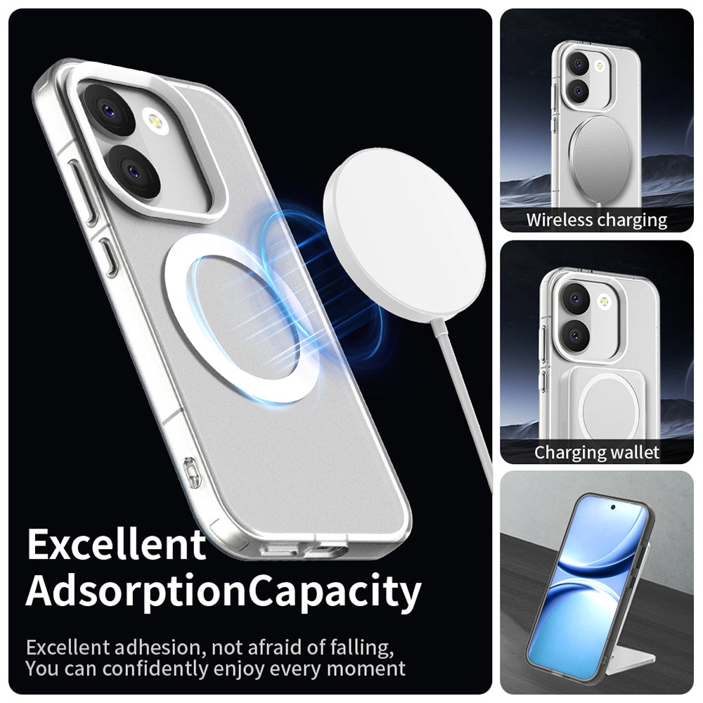 MagSafe-etui til Xiaomi Poco X8 Pro, Techsuit, CandyCase, Hvid