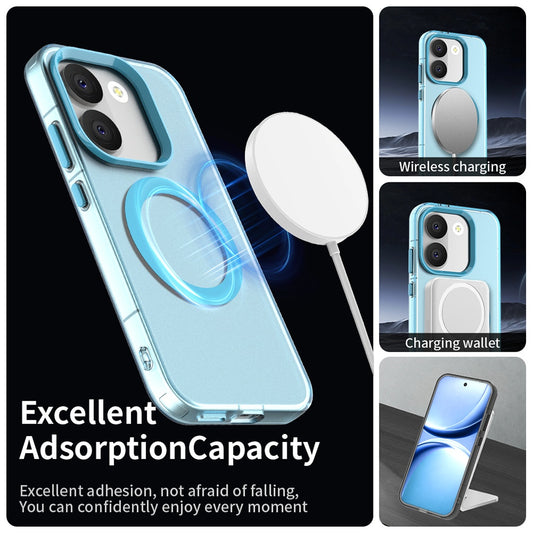 MagSafe-etui til Xiaomi Poco X8 Pro, Techsuit, CandyCase, Blå