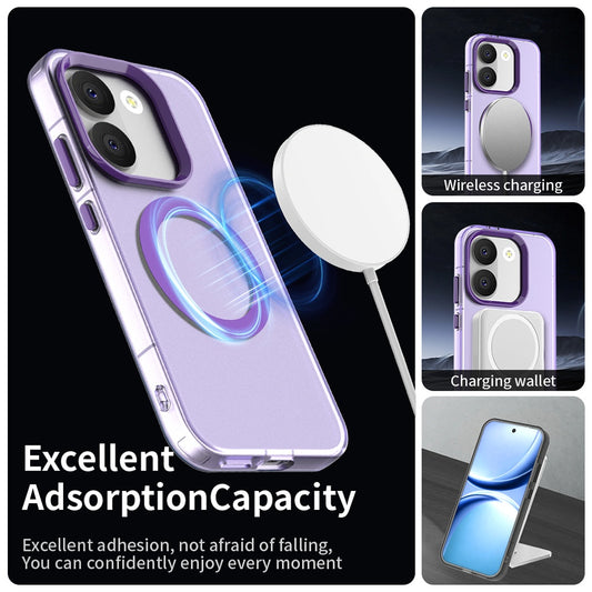 MagSafe-etui til Xiaomi Poco X8 Pro, Techsuit, CandyCase, Lilla