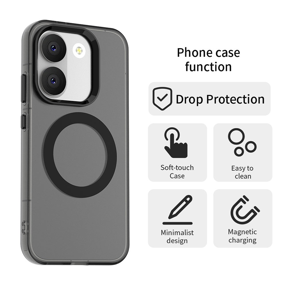 MagSafe-etui til Xiaomi Poco X8 Pro, Techsuit, CandyCase, Sort
