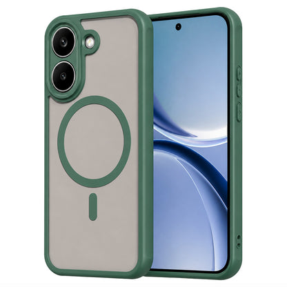 MagSafe-etui til Xiaomi Poco X8 Pro, Techsuit, HaloFrost II, Grøn