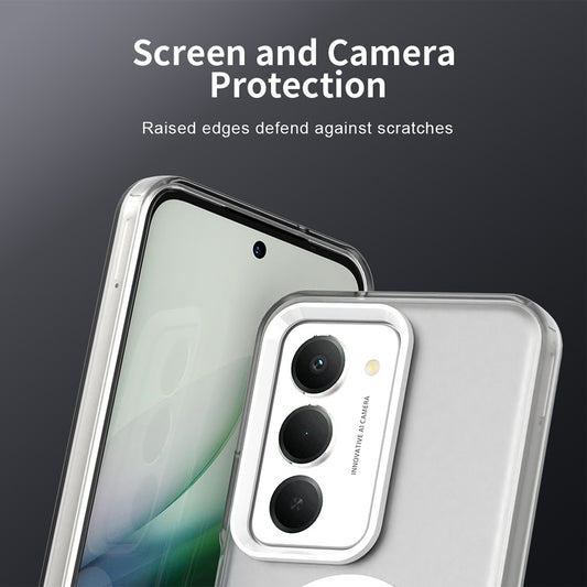 MagSafe cover til Xiaomi Redmi 15 5G / 15 4G, Techsuit, CandyCase, Hvid