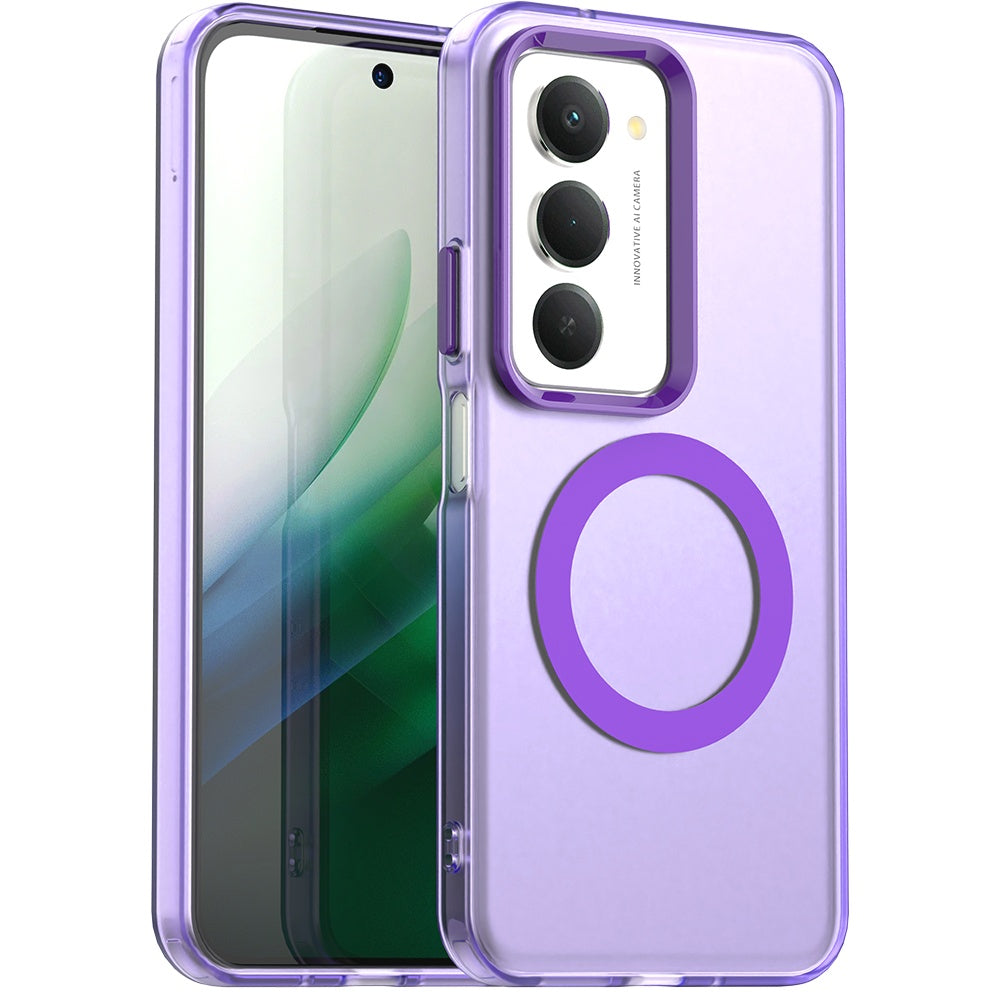MagSafe cover til Xiaomi Redmi 15 5G / 15 4G, Techsuit, CandyCase, Lilla