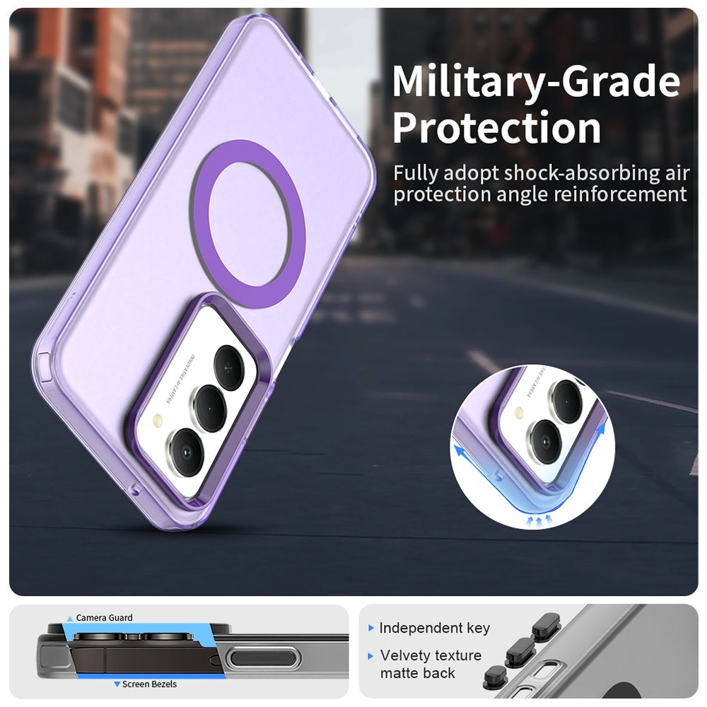 MagSafe cover til Xiaomi Redmi 15 5G / 15 4G, Techsuit, CandyCase, Lilla