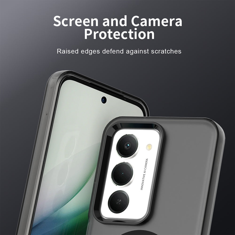 MagSafe cover til Xiaomi Redmi 15 5G / 15 4G, Techsuit, CandyCase, Sort