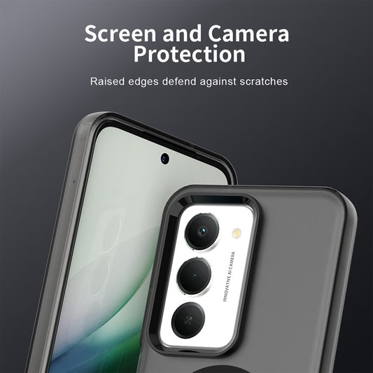 MagSafe cover til Xiaomi Redmi 15 5G / 15 4G, Techsuit, CandyCase, Sort