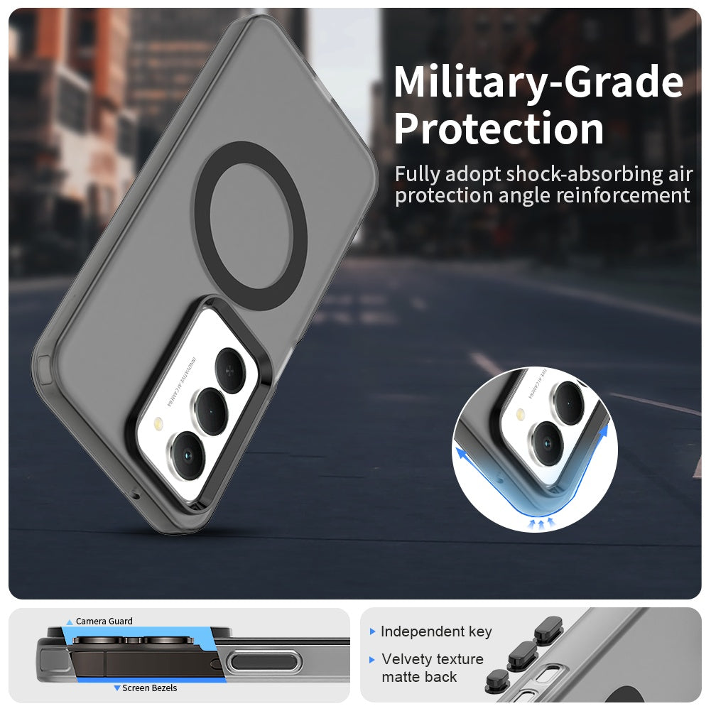 MagSafe cover til Xiaomi Redmi 15 5G / 15 4G, Techsuit, CandyCase, Sort