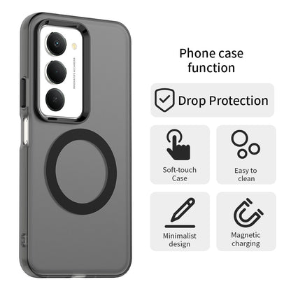 MagSafe cover til Xiaomi Redmi 15 5G / 15 4G, Techsuit, CandyCase, Sort