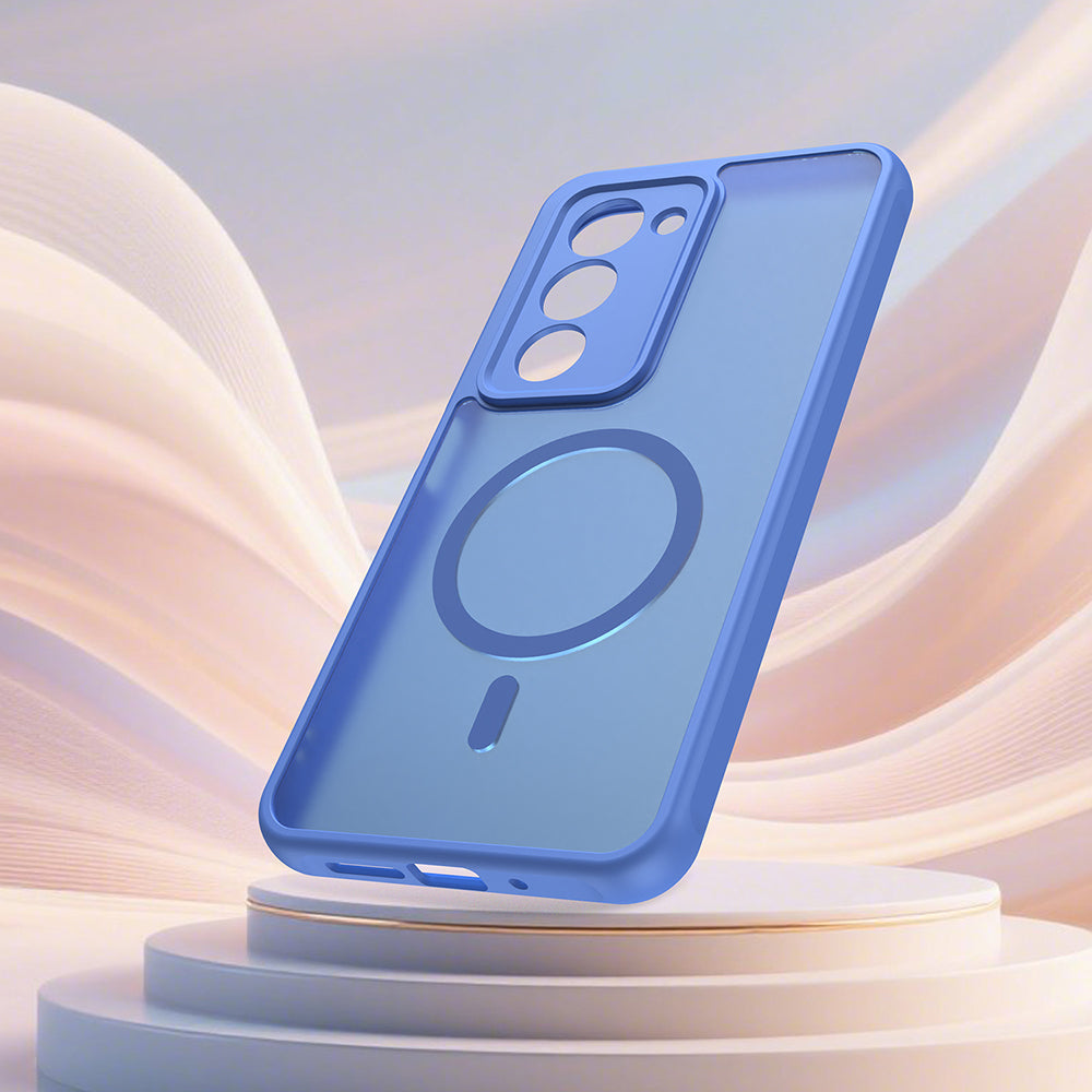 MagSafe cover til Xiaomi Redmi 15 5G / 15 4G, Techsuit, HaloFrost II, Blå