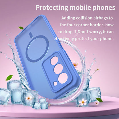 MagSafe cover til Xiaomi Redmi 15 5G / 15 4G, Techsuit, HaloFrost II, Blå