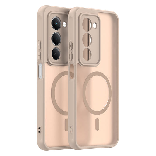 MagSafe cover til Xiaomi Redmi 15 5G / 15 4G, Techsuit, HaloFrost II, Gylden