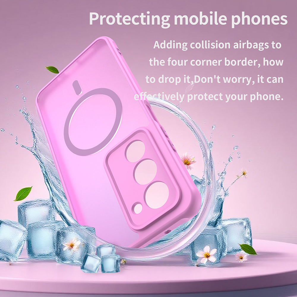 MagSafe cover til Xiaomi Redmi 15 5G / 15 4G, Techsuit, HaloFrost II, Pink