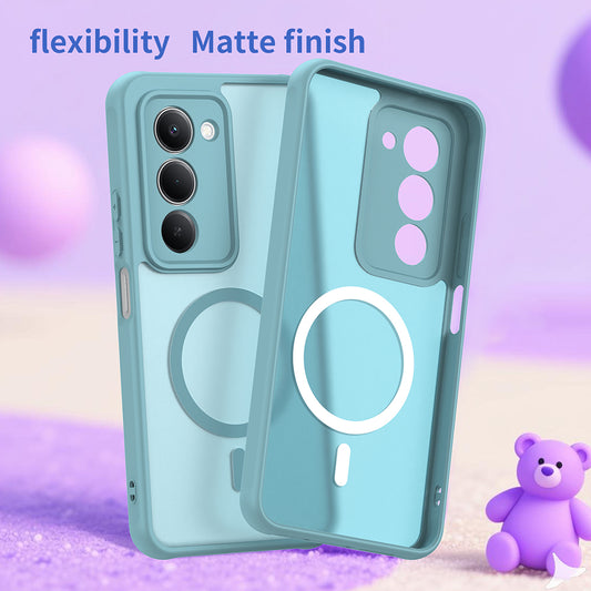 MagSafe cover til Xiaomi Redmi 15 5G / 15 4G, Techsuit, HaloFrost II, Lys Grøn