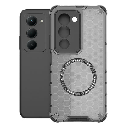 MagSafe cover til Xiaomi Redmi 15 5G / 15 4G, Techsuit, HoneyComb Shield, Sort