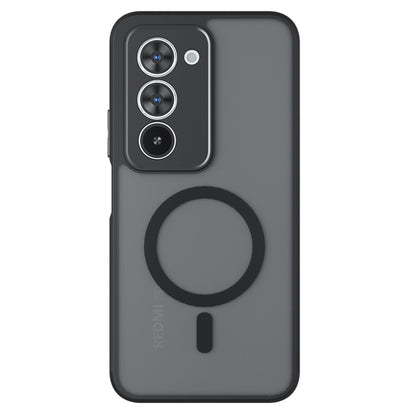 MagSafe cover til Xiaomi Redmi 15 5G / 15 4G, Techsuit, PureFrost, Satin Sort